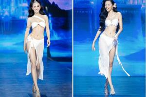 Sạn trong đêm trình diễn áo tắm của Miss Universe Vietnam